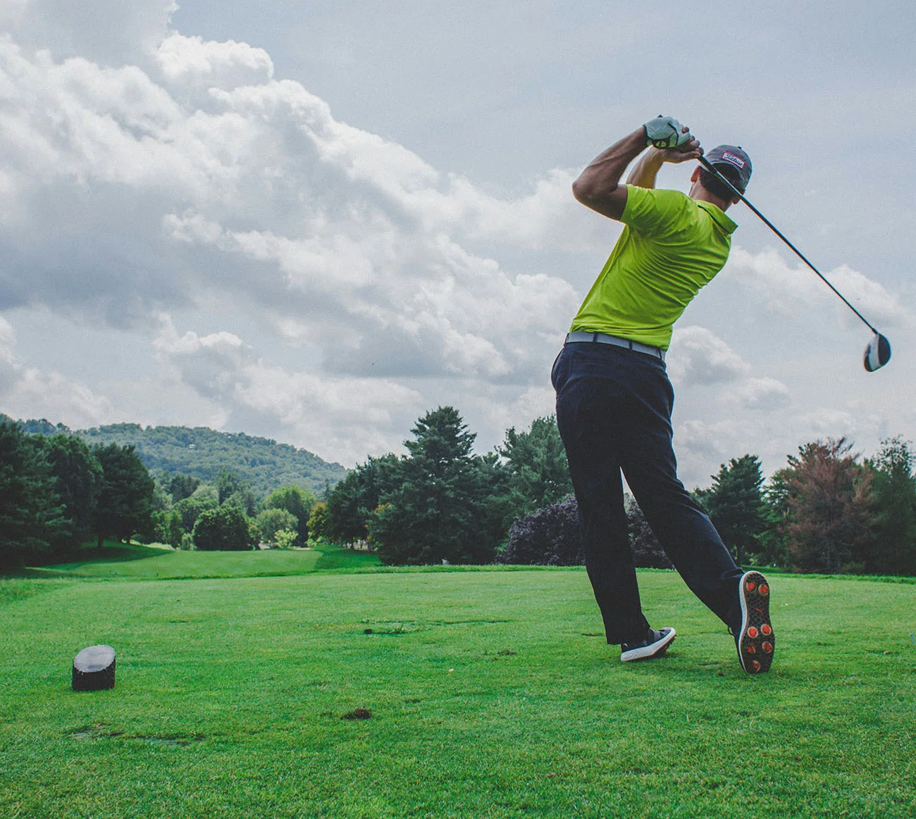 One Golf Club member golfer at a UK partner course
