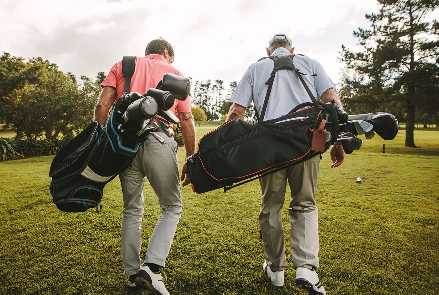 Two One Golf Club members enjoying a round together